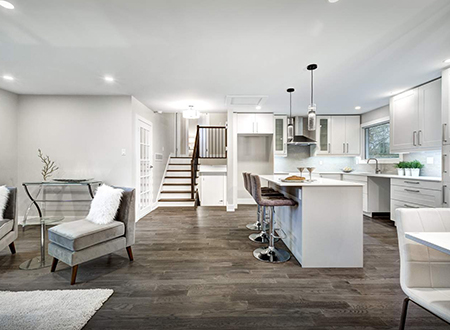 Fully equipped basement